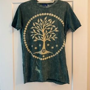 Mexicali Blues Green Tree Graphic T-Shirt